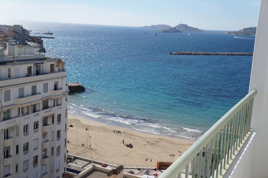 Appartement T3 Pharo - Vue Panoramique Sur Notre Dame Et La Plage Des Catalans Marseilles